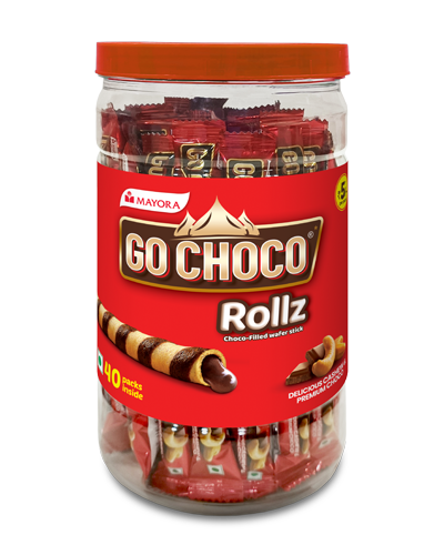 GO CHOCO ROLLZ JAR